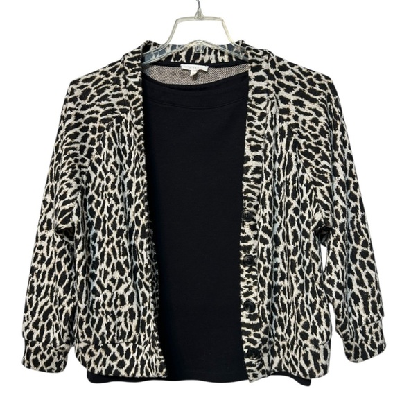 Lush ultra soft leopard print cardigan - Picture 6 of 11